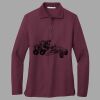 Women's Silk Touch Long Sleeve Polo Thumbnail
