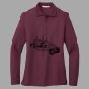 Women's Silk Touch Long Sleeve Polo Thumbnail