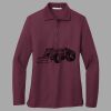 Women's Silk Touch Long Sleeve Polo Thumbnail