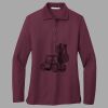 Women's Silk Touch Long Sleeve Polo Thumbnail