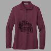 Women's Silk Touch Long Sleeve Polo Thumbnail