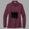 Women's Silk Touch Long Sleeve Polo Thumbnail