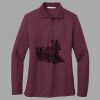 Women's Silk Touch Long Sleeve Polo Thumbnail