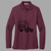 Women's Silk Touch Long Sleeve Polo Thumbnail