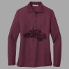 Women's Silk Touch Long Sleeve Polo Thumbnail