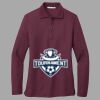 Women's Silk Touch Long Sleeve Polo Thumbnail