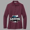 Women's Silk Touch Long Sleeve Polo Thumbnail