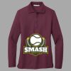 Women's Silk Touch Long Sleeve Polo Thumbnail
