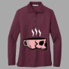Women's Silk Touch Long Sleeve Polo Thumbnail
