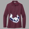 Women's Silk Touch Long Sleeve Polo Thumbnail