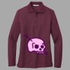 Women's Silk Touch Long Sleeve Polo Thumbnail
