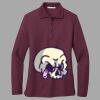 Women's Silk Touch Long Sleeve Polo Thumbnail