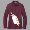 Women's Silk Touch Long Sleeve Polo Thumbnail