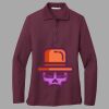 Women's Silk Touch Long Sleeve Polo Thumbnail
