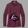 Women's Silk Touch Long Sleeve Polo Thumbnail