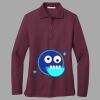 Women's Silk Touch Long Sleeve Polo Thumbnail