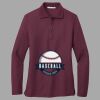 Women's Silk Touch Long Sleeve Polo Thumbnail