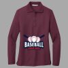 Women's Silk Touch Long Sleeve Polo Thumbnail