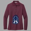 Women's Silk Touch Long Sleeve Polo Thumbnail