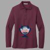 Women's Silk Touch Long Sleeve Polo Thumbnail