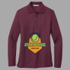 Women's Silk Touch Long Sleeve Polo Thumbnail