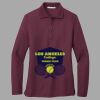 Women's Silk Touch Long Sleeve Polo Thumbnail
