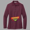 Women's Silk Touch Long Sleeve Polo Thumbnail