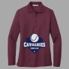 Women's Silk Touch Long Sleeve Polo Thumbnail
