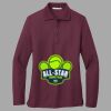 Women's Silk Touch Long Sleeve Polo Thumbnail