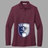 Women's Silk Touch Long Sleeve Polo Thumbnail