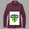 Women's Silk Touch Long Sleeve Polo Thumbnail