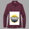 Women's Silk Touch Long Sleeve Polo Thumbnail