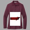 Women's Silk Touch Long Sleeve Polo Thumbnail