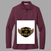 Women's Silk Touch Long Sleeve Polo Thumbnail