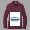 Women's Silk Touch Long Sleeve Polo Thumbnail
