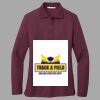 Women's Silk Touch Long Sleeve Polo Thumbnail