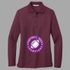 Women's Silk Touch Long Sleeve Polo Thumbnail