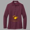 Women's Silk Touch Long Sleeve Polo Thumbnail