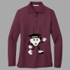 Women's Silk Touch Long Sleeve Polo Thumbnail
