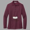Women's Silk Touch Long Sleeve Polo Thumbnail