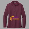 Women's Silk Touch Long Sleeve Polo Thumbnail