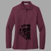 Women's Silk Touch Long Sleeve Polo Thumbnail