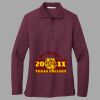 Women's Silk Touch Long Sleeve Polo Thumbnail