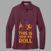 Women's Silk Touch Long Sleeve Polo Thumbnail