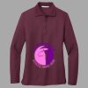 Women's Silk Touch Long Sleeve Polo Thumbnail