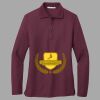 Women's Silk Touch Long Sleeve Polo Thumbnail