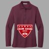 Women's Silk Touch Long Sleeve Polo Thumbnail
