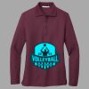 Women's Silk Touch Long Sleeve Polo Thumbnail