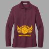 Women's Silk Touch Long Sleeve Polo Thumbnail