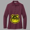 Women's Silk Touch Long Sleeve Polo Thumbnail